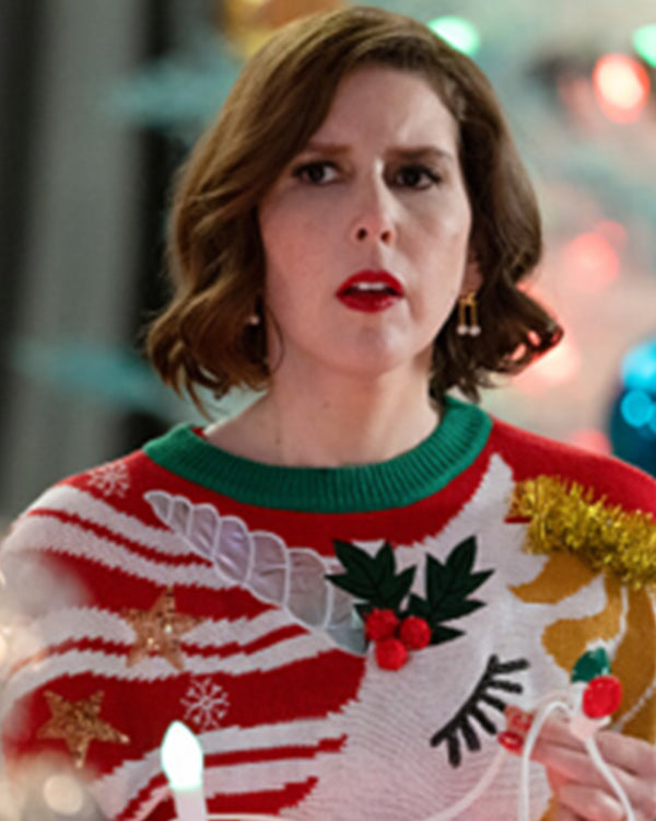 Elsbeth 2024 Vanessa Bayer Christmas Unicorn Sweater