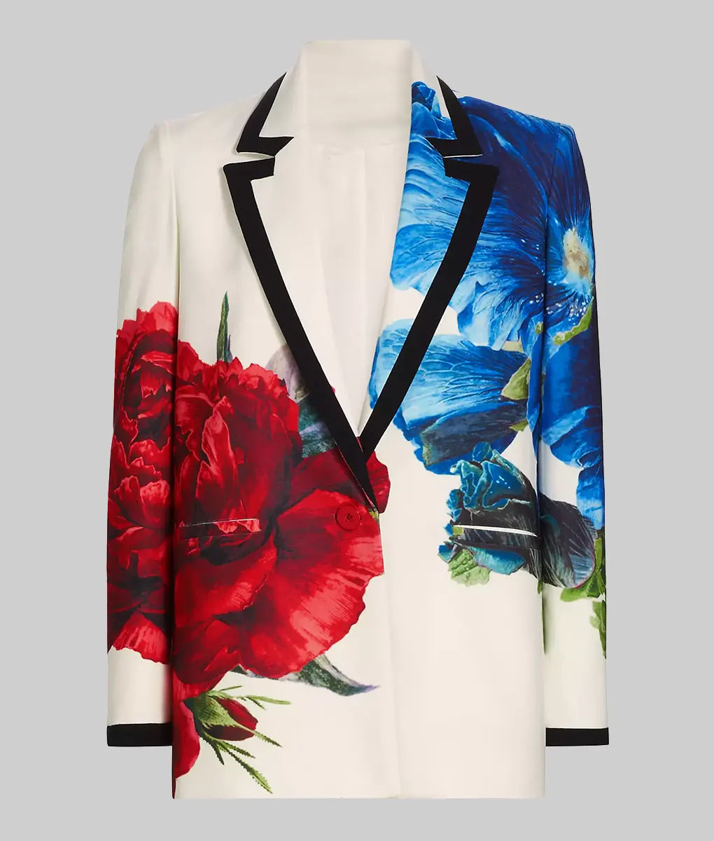 Elsbeth Carrie Preston Floral Blazer