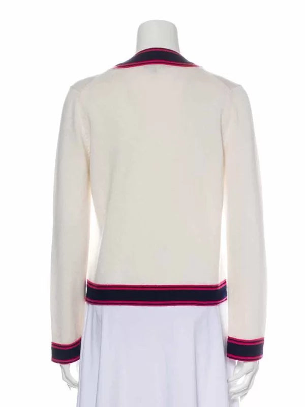 Emily In Paris Season 2 Emily Cooper White Cardigan