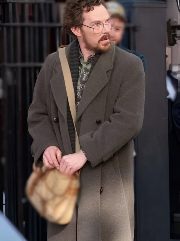 Eric 2024 Benedict Cumberbatch Wool Trench Coat