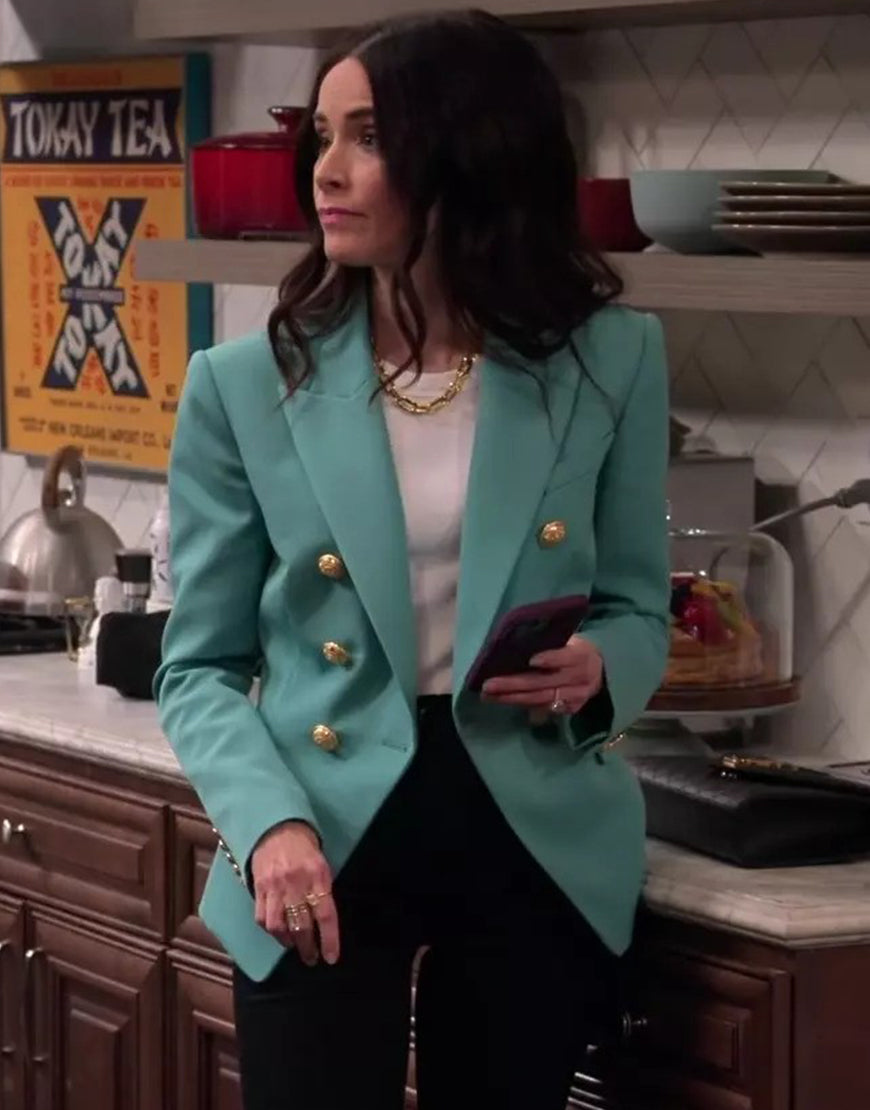 Extended Family Abigail Spencer Green Blazer