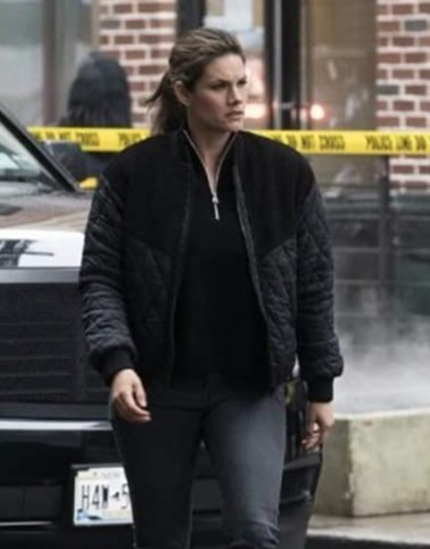 FBI 2024 Missy Peregrym Black Jacket