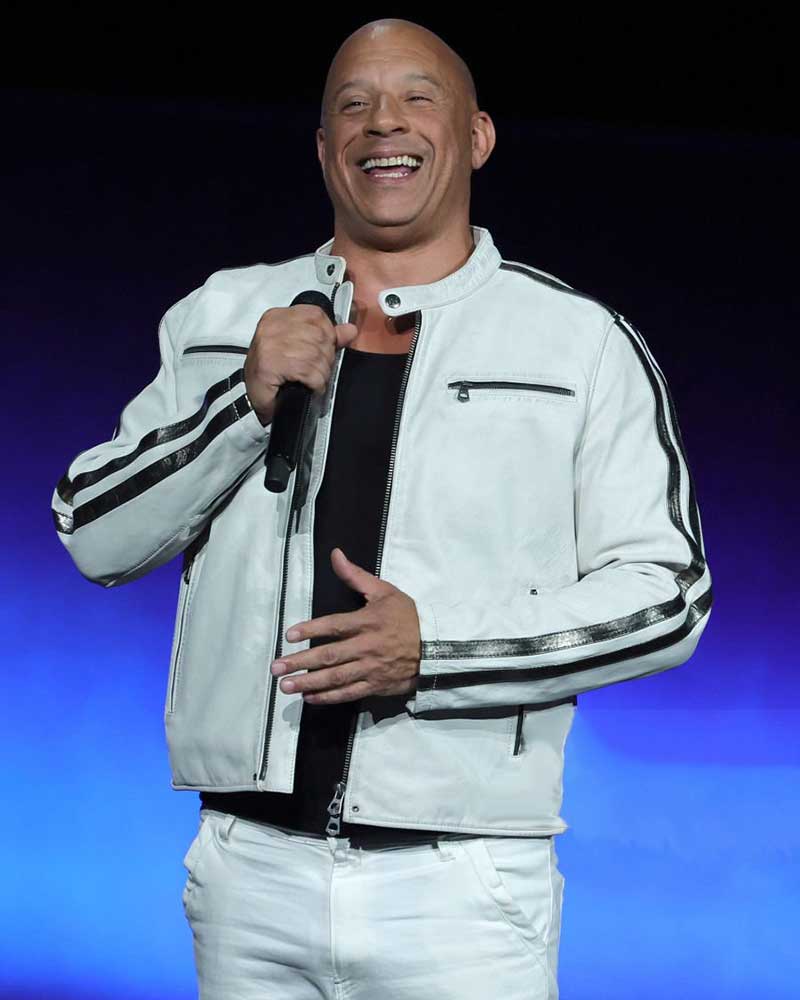 Fast X Premiere 2023 Vin Diesel CinemaCon Leather Jacket