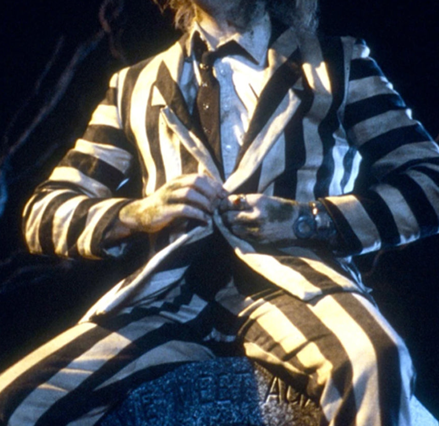 Beetlejuice Beetlejuice 2024 Michael Keaton Suit