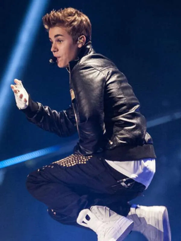 Germany’s Next Topmodel Justin Bieber Leather Jacket