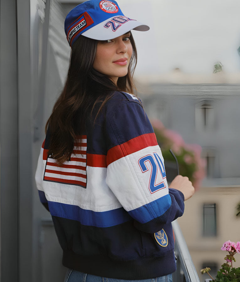 Paris Olympics 2024 kendall jenner USA Jacket