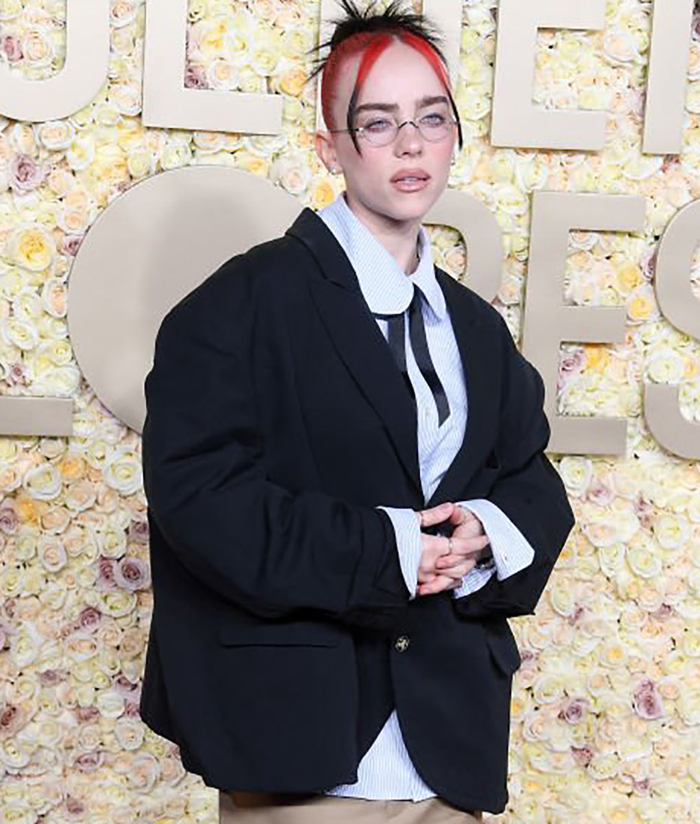 Golden Globe Awards Billie Eilish Blazer