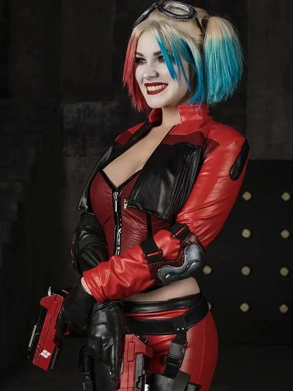 Harley Quinn Injustice 2 Leather Jacket