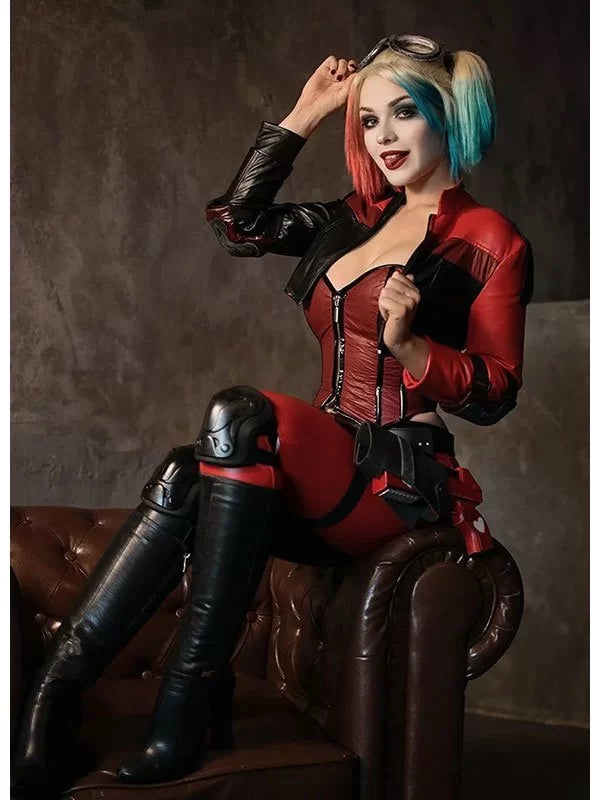 Harley Quinn Injustice 2 Leather Jacket