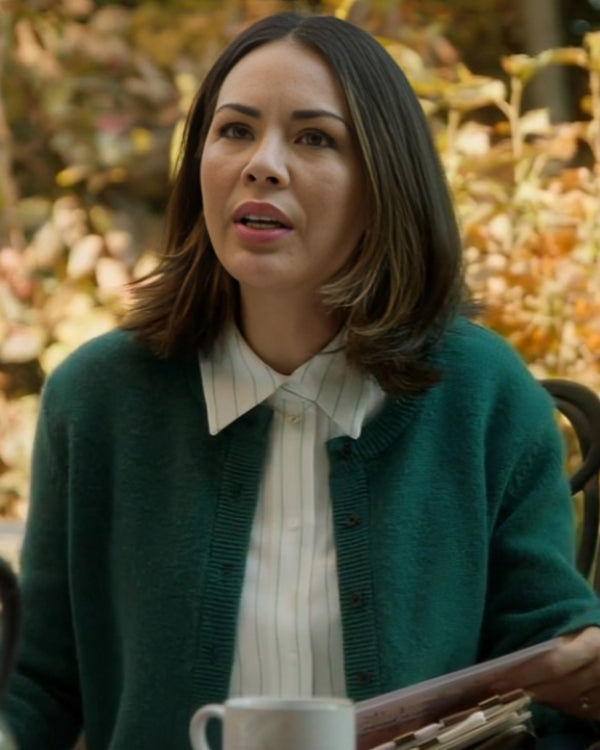 Haunted Wedding 2024 Janel Parrish Cardigan