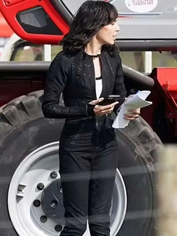 Gal Gadot Heart of Stone Black Jumpsuit