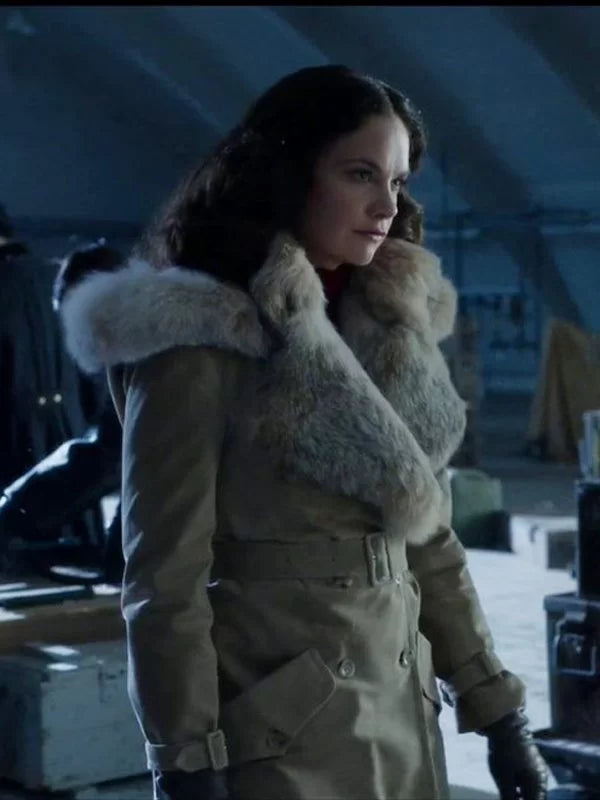 Mrs. Coulter His Dark Materials Shearling Coat