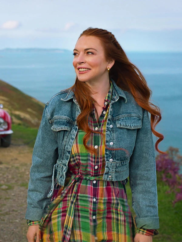 Lindsay Lohan Irish Wish Denim Jacket