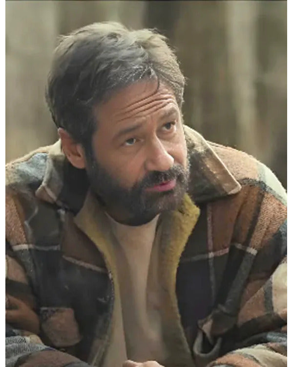 Adam The First 2024 David Duchovny Woolen Jacket