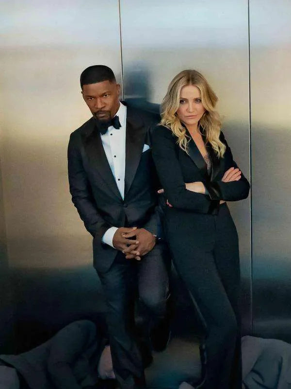 Jamie Foxx Back in Action Black Suit