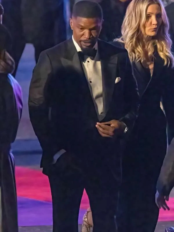 Jamie Foxx Back in Action Black Suit