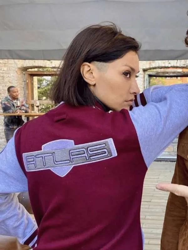 Janina Gavankar Borderlands Varsity Jacket