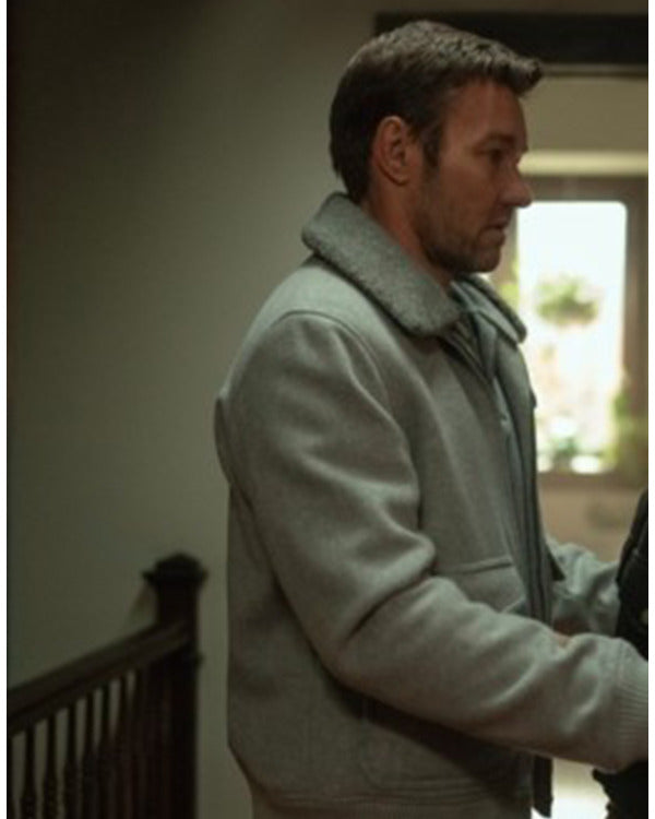 Dark Matter 2024 Joel Edgerton Grey Jacket