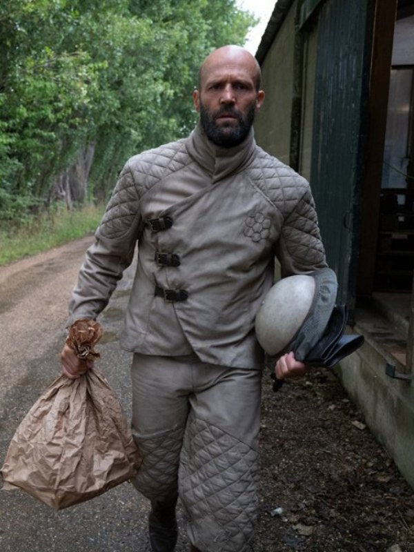 Jason Statham The Beekeeper 2024 Quilted Jacket