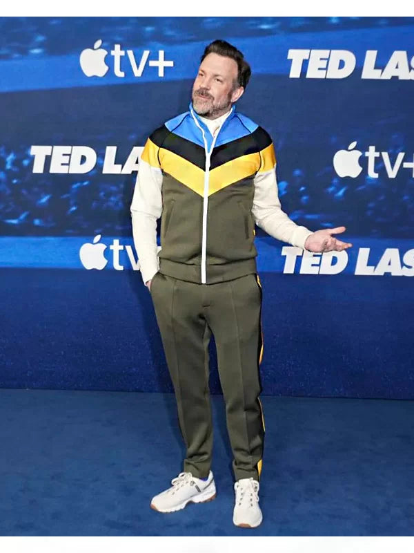 Ted Lasso Jason Sudeikis Premiere Tracksuit