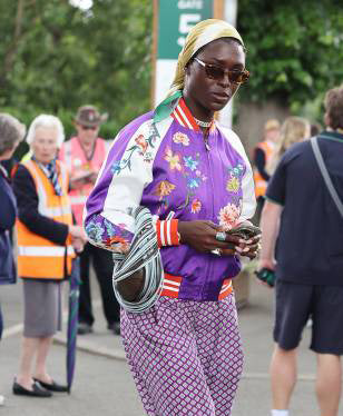 Jodie Turner-Smith Wimbledo 2024 Jacket