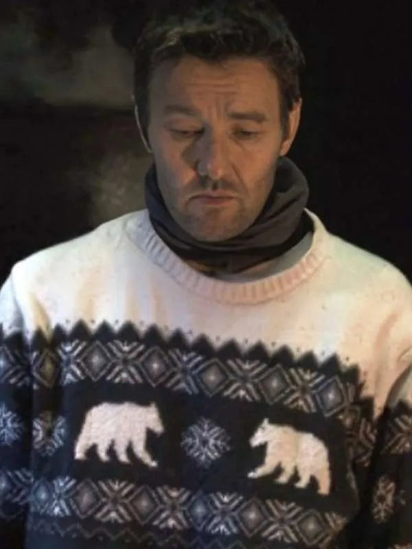 Dark Matter 2024 Joel Edgerton Fair Isle Sweater