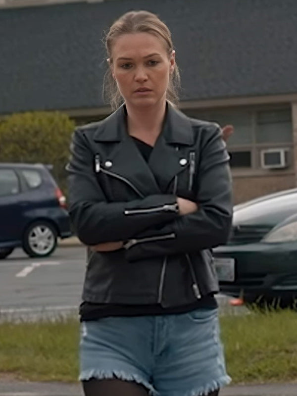 Chosen Family 2024 Julia Stiles Black Jacket