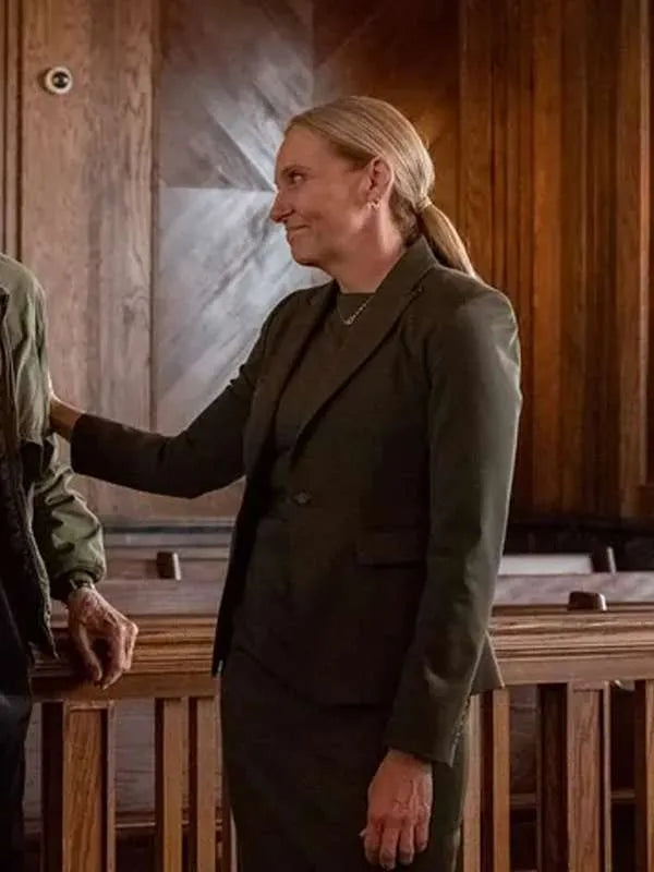 Toni Collette Juror #2 Green Blazer