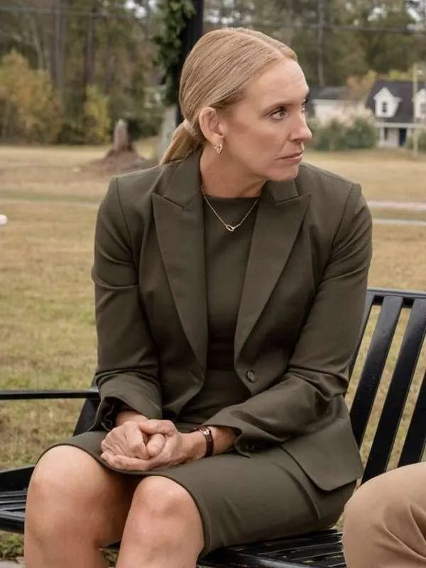 Toni Collette Juror #2 Green Blazer