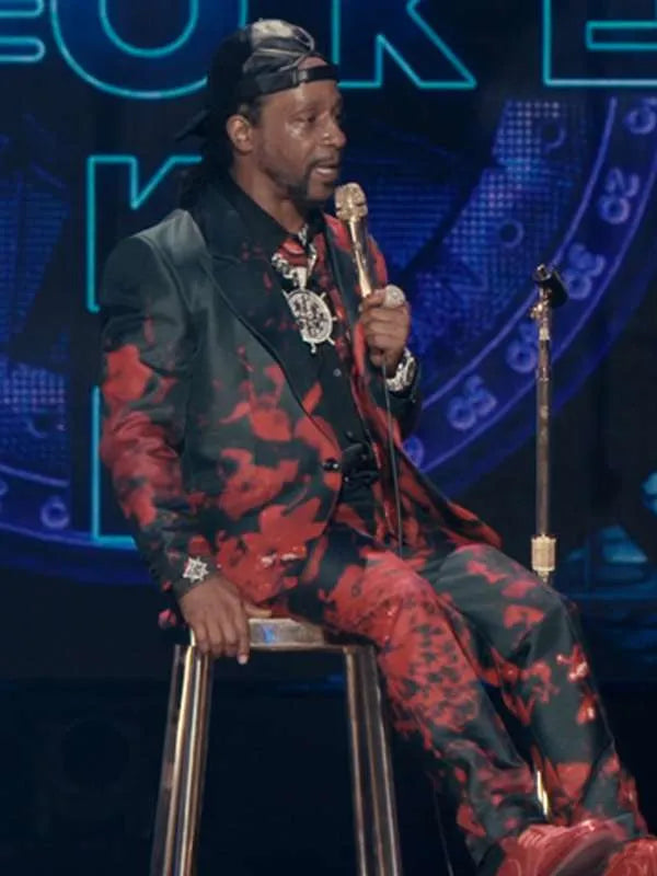 Katt Williams Woke Foke 2024 Floral Suit