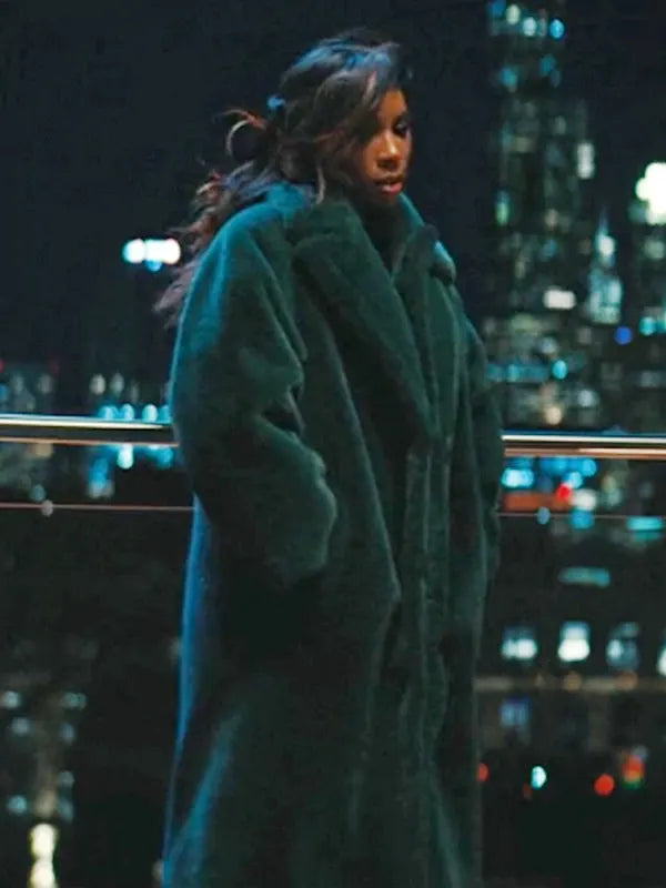 Mea Culpa 2024 Kelly Rowland Green Coat