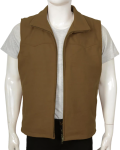 Yellowstone Kevin Costner Brown Wool Vest