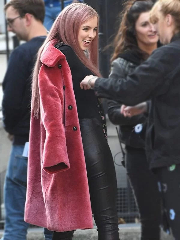 Killing Eve Jodie Comer Faux Fur Coat