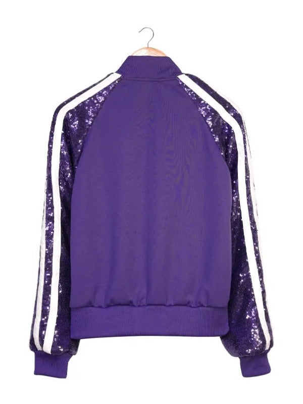 Korn x Adidas Purple Sequin Tracksuit