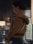 Orphan Black Echoes 2024 Lucy Brown Shearling Jacket