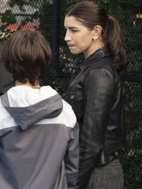 Katriona Tamin Law and Order SVU Leather Jacket