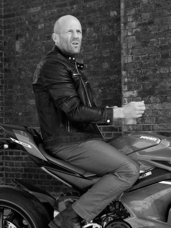 The Expendables 4 Jason Statham Biker Leather Jacket