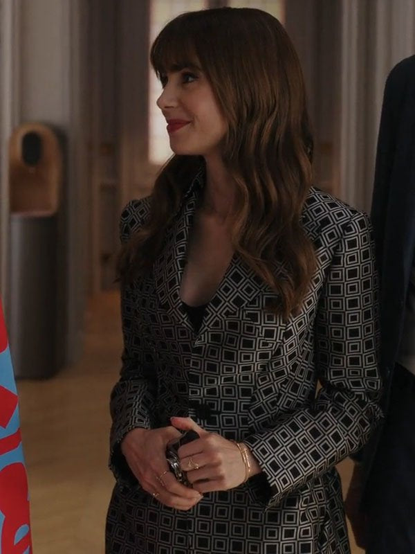 Emily in Paris S03 Emily’s Black & Grey Blazer