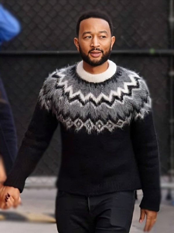Jimmy Kimmel Live Show John Legend Sweater