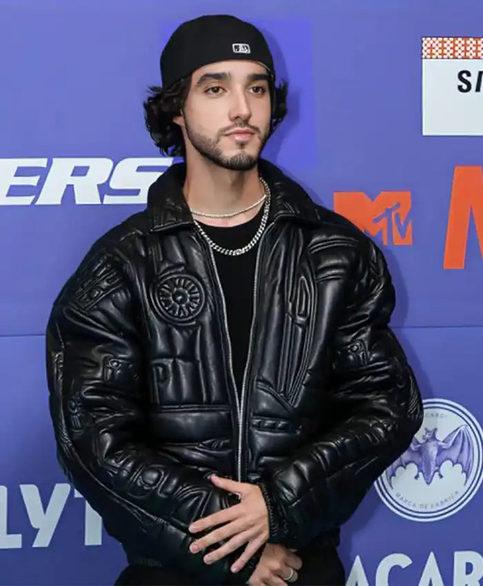 MTV MIAW 2024 Ricky Limon Leather Jacket