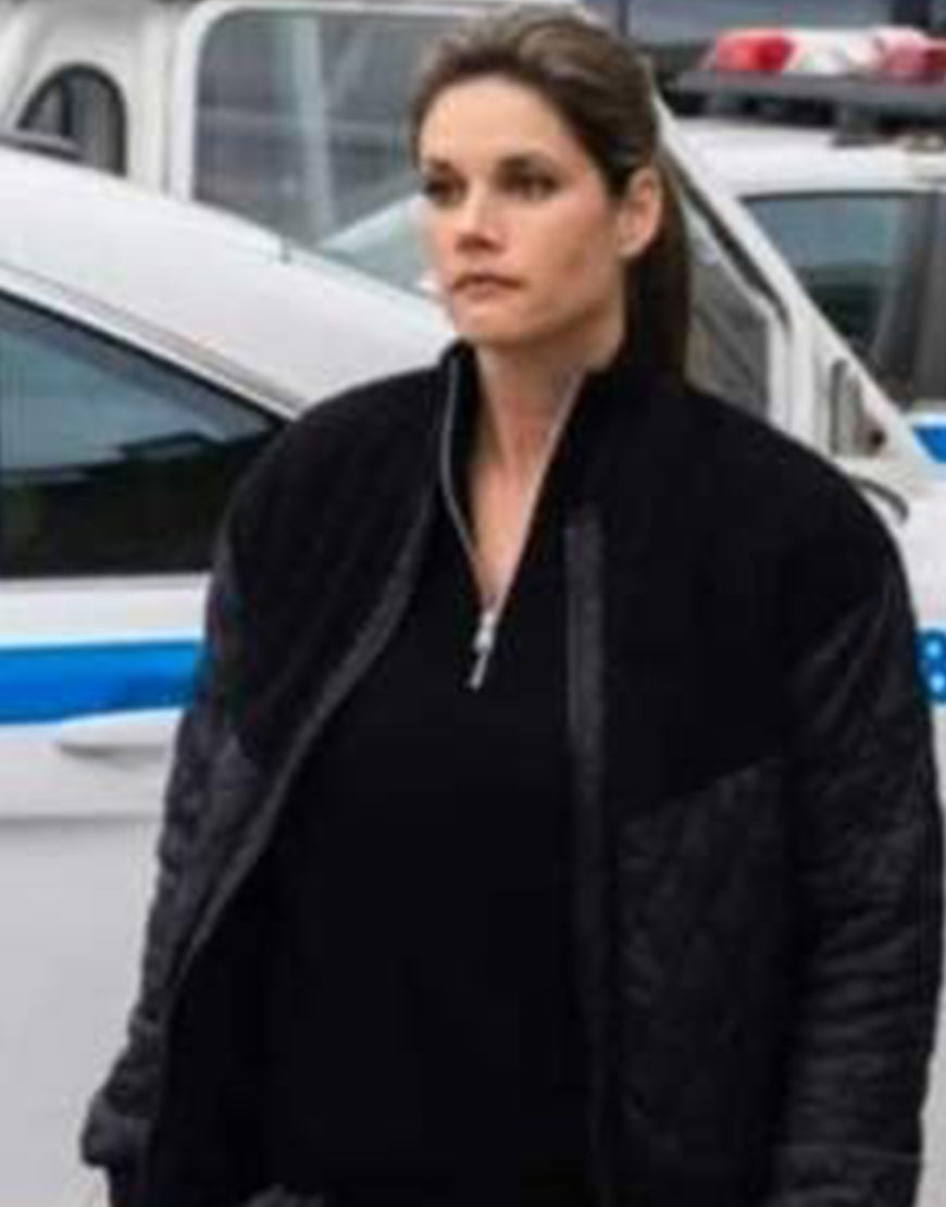 FBI 2024 Missy Peregrym Black Jacket