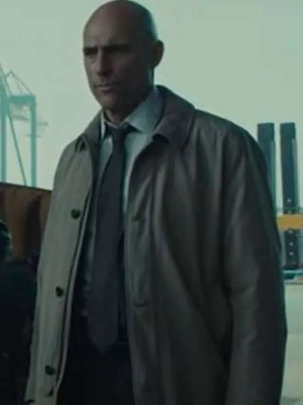 Mark Strong The Silent Hour 2024 Coat