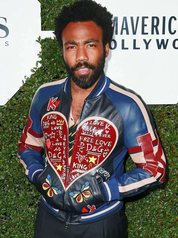 Donald Glover Mavericks of Hollywood Leather Jacket