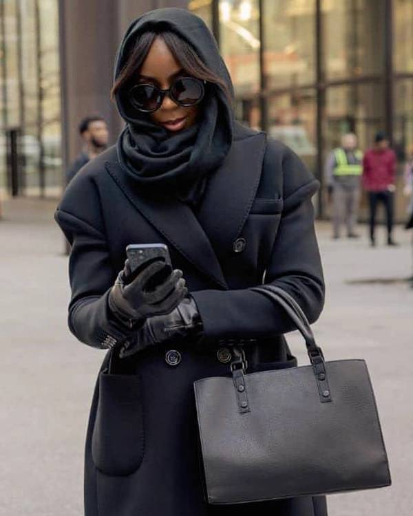 Mea Culpa 2024 Kelly Rowland Black Coat