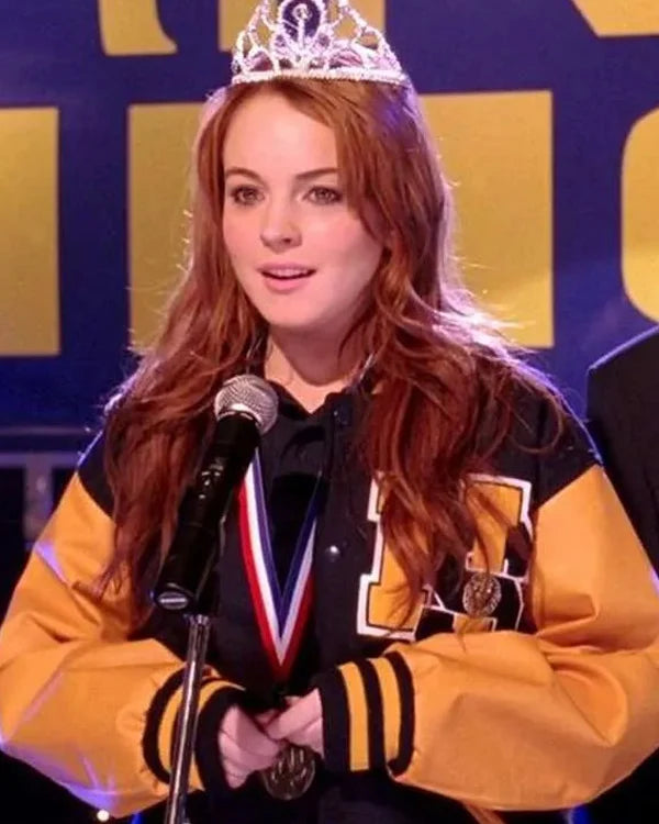 Mean Girls 2024 Lindsay Lohan Varsity Jacket