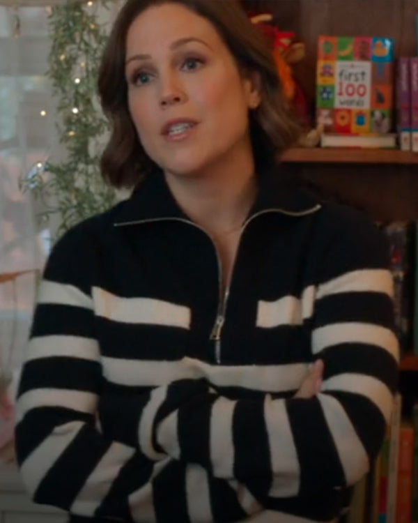 Blind Date Book Club 2024 Erin Krakow Striped Sweater