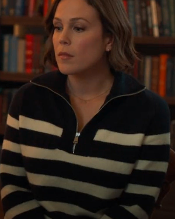 Blind Date Book Club 2024 Erin Krakow Striped Sweater