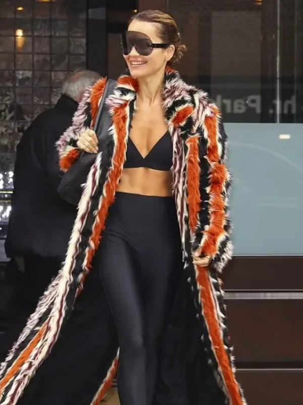 Rita Ora 2024 Met Gala Orange Coat