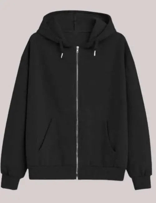 Miller’s Girl 2024 Jenna Ortega Black Zip Hoodie