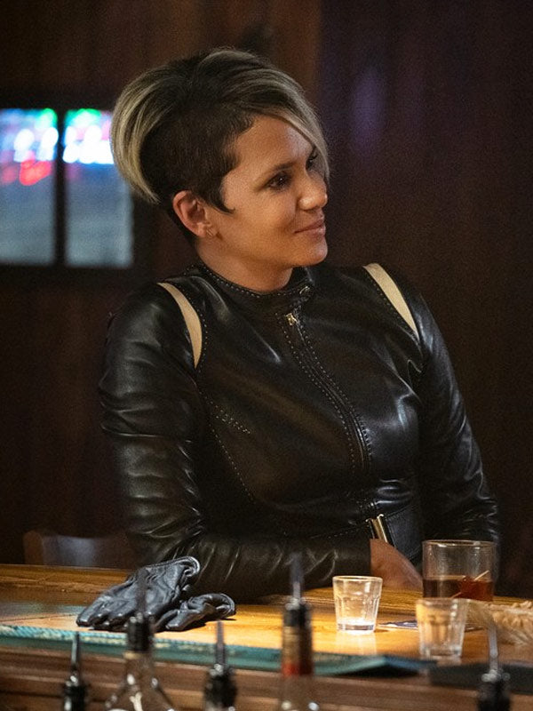 The Union 2024 Halle Berry Black Jacket